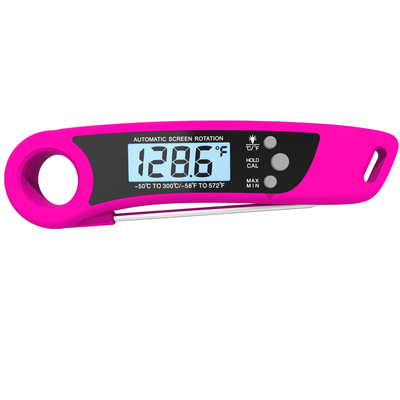 Good price Termómetro de cocina digital de rotación con sonda larga fácil de insertar agua de carne en línea