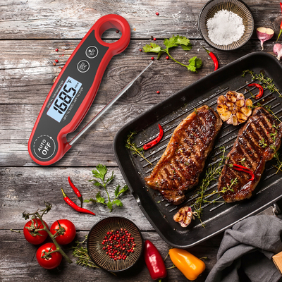 Good price El termómetro de carne leído inmediato de Digitaces impermeabiliza ultrarrápido con la calibración del contraluz en línea