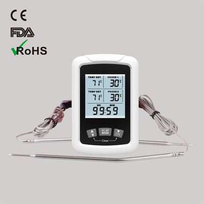 Good price Parrilla dual de Kit Magnetic Temperature Gauge For del termómetro de la barbacoa de 2 temporeros en línea