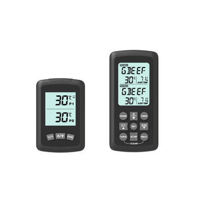 Good price Los temporeros asan a la parrilla el termómetro de carne remoto de Digitaces de la punta de prueba dual para Oven Wireless en línea