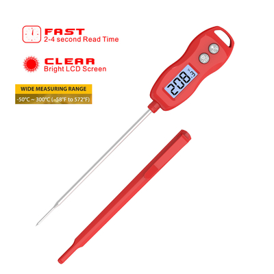 Good price hogar fácil de la temperatura de la cerradura de la punta de prueba de la carne del termómetro digital del estilo de la pluma en línea