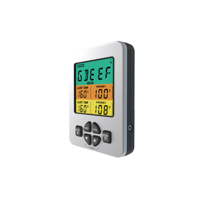 Good price Puntas de prueba inalámbricas del termómetro de carne de Digitaces de la gama larga 2 con la alarma para el fumador en línea