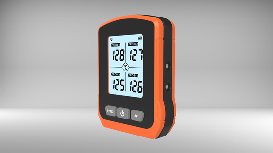 Good price Termómetro de carne eléctrico del diente del fumador 4 de Oven Wireless Meat Thermometers For en línea