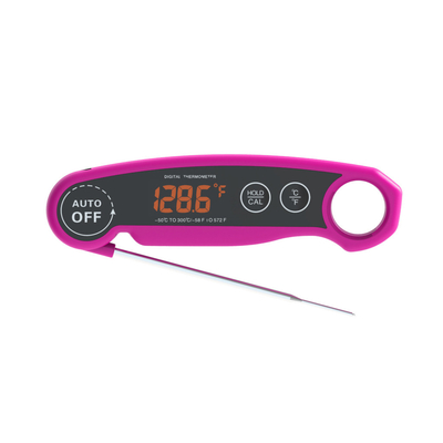 Good price prenda impermeable inalámbrica del termómetro de carne de Wifi de la batería 3.7v con la pantalla LED en línea