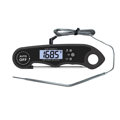Good price Comida dual de la punta de prueba que cocina el termómetro de carne con la alarma para el horno en línea