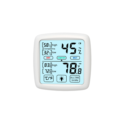 Good price Tenedor de batería manual del termómetro al aire libre interior inalámbrico del higrómetro de Digitaces en línea