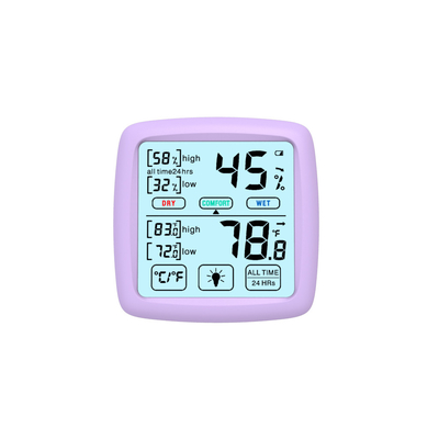 Good price Pequeño Digital higrómetro del termómetro del Lcd para el indicador de la humedad de los Humidors del cigarro interior en línea